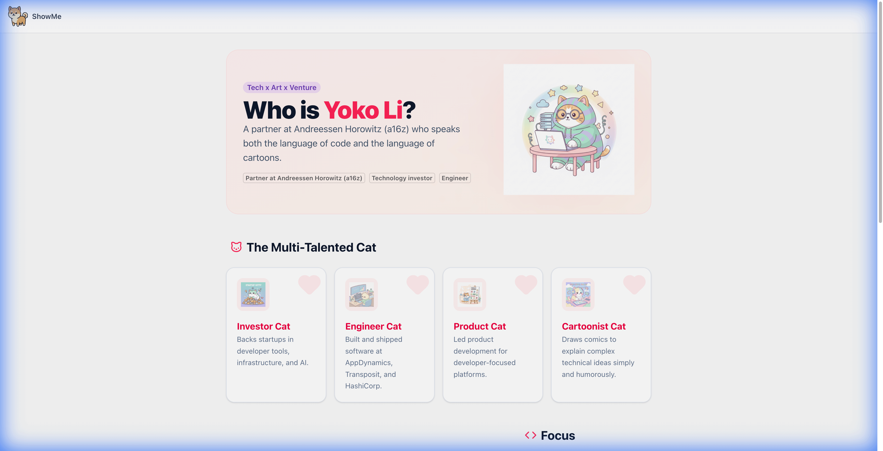 Who is Yoko Li at a16z?